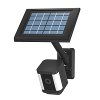 1 x RAW Customer Returns HOLACA 2 in 1 Mount for Ring Solar Panel, Spotlight Cam Pro and Stick Up Cam Battery Accessory for Outdoor Mount for Ring Solar Panel Black 1Pack  - RRP €20.16