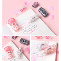 1 x Brand New LANCHEN Cute Cat Paw Correction Tape Stationery Corrector Student Modified Tapes Kawaii - RRP €19.2