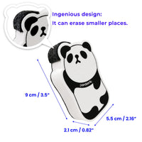 1 x RAW Customer Returns pandaonly Whiteboard Sponge Magnetic Small, 9 Pieces Panda Design Whiteboard Eraser Mini Whiteboard Sponge Magnetic Cartoon for Classroom Home Office School - RRP €13.08