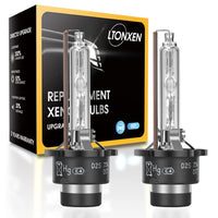 1 x RAW Customer Returns D2S Xenon 6000K Burner, 12V 35W Cold White Car Headlight Bulb HID Discharge Lamp Replacement Kit 2 Pack  - RRP €26.99