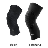 1 x RAW Customer Returns ONTYZZ Knee Pads 1 Pair Unisex Weatherproof Knee Pads Soft Knee Pads Sports for Men and Women Black Long M - RRP €22.16