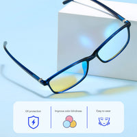 1 x RAW Customer Returns ZLXHDL Color Correction Glasses, Color Blind Glasses, Outdoor Glasses for Correcting Red-Green Color Blindness With Case for Driving. - RRP €60.0