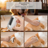 19 x Brand New Long Haired Dog Brush, Cat Brush, Multifunctional Foldable Dog Plush, Pet Hair Cleaning Brush, Pet Hair Remover Is An Ideal Choice For Pet Grooming - RRP €342.0