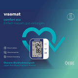 1 x RAW Customer Returns visomat 24027 comfort eco - upper arm blood pressure monitor, fully automatic and safe blood pressure measurement, validated measurement accuracy, manufacturer with over 40 years of experience, 1 piece 1 pack  - RRP €33.78