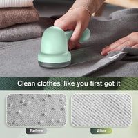 1 x RAW Customer Returns Portable Electric Lint Remover, USB Rechargeable Lint Remover Powerful and Effective for Clothes and Fabrics, Clothes, Sweaters, Furniture, Wool, Carpet - RRP €11.99