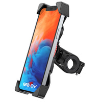 1 x RAW Customer Returns Grefay Bicycle Mobile Phone Holder Scooter Universal Mobile Phone Holder Motorcycle Handlebar with 360 Rotatable for 3.5-6.5 Inch Smartphone - RRP €15.12