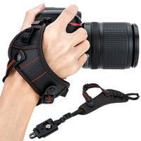 1 x RAW Customer Returns JJC Hand Strap for DSLR Camera Canon Nikon Olympus Sony Panasonic Pentax with Arca Swiss Type Plate  - RRP €30.99