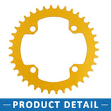 1 x Brand New ABSOPRO bicycle crankset tooth plate 38 teeth 104mm wide chainring crankset tooth - RRP €36.0