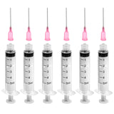 1 x RAW Customer Returns Pack of 12 syringes 5 ml, syringe with blunt needle, plastic syringe, dosing syringe, colostrum syringe, injection syringe, for laboratory, industrial, pet, liquid measurement, DIY craft refill glue - RRP €7.16