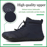 1 x RAW Customer Returns YisiNP Winter Boots Men Barefoot Shoes Women Lined Warm Comfortable Outdoor Boots - RRP €58.8