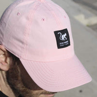 1 x RAW Customer Returns DRESSED IN MUSIC PLAY WITH ME Beisbol Classic Surf Monkey Hat - Dad Hat by Sarga Without Structure, Pink, One Size - RRP €29.95