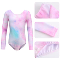 1 x Brand New SEAUR Girls Gymnastics Leotard Long Sleeve Gymnastics Leotard for Children Sparkle Dance Leotards for Athletic Dancing Ballet Exercise Multicolored 1 10-11 Years 160  - RRP €22.18