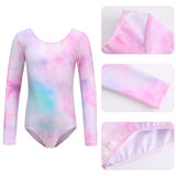 1 x Brand New SEAUR Girls Gymnastics Leotard Long Sleeve Gymnastics Leotard for Children Sparkle Dance Leotards for Athletic Dancing Ballet Exercise Multicolored 1 10-11 Years 160  - RRP €22.18