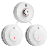 1 x RAW Customer Returns X-Sense Smoke and Heat Alarm Kit, 2 Smoke Alarms, 1 Heat Alarm, Sealed 10 Year Lithium Battery, Test Hush Button, EN 14604 Standard and BS 5446-2 2003 Compliant, 3 Pack, HS21 - RRP €65.99