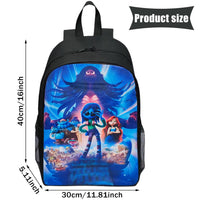 2 x Brand New Teenage Kraken Backpacks, Teenage Kraken Kids Backpacks, Teenage Kraken Kids School Backpack, Teenage Kraken Cartoon School Bag, for Boys Middle School Students, Bag Fashion Accessory for Students - RRP €55.2