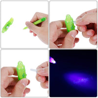 1 x RAW Customer Returns 12 pieces secret pen with UV light secret pen invisible writing secret pen party favors children s birthday party gifts - RRP €7.04