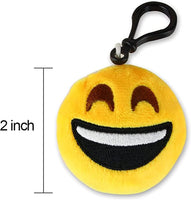 1 x RAW Customer Returns 20 Mini Plush Emoji Keychain Emoticons Keychains for Kids and Adult Gift Birthday Party Christmas Party Filler Decoration Gift - RRP €13.99