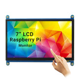 1 x RAW Customer Returns ELECROW Touchscreen Monitor for Raspberry Pi, 7-inch Mini Monitor with 1024x600 Resolution, Raspberry Pi Display with Raspberry Pi 4, Raspberry Pi 3, Windows PC, BB Black, Jetson Nano, Banana Pi - RRP €54.22