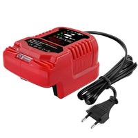 1 x RAW Customer Returns EID charger replacement for Einhell Power X-Change 18V charger 2A Li-Ion, 18V, EU plug, battery monitoring and intelligent charging management, LED display  - RRP €21.17