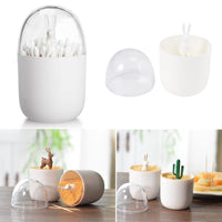 1 x Brand New LEWITORS Cotton Swab Holder, Small Q-Tips Toothpick Storage Organizer Rabbit  - RRP €20.4