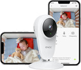 1 x RAW Customer Returns GNCC Indoor surveillance camera, dog camera with APP two-way audio, WiFi camera indoor, baby camera works with Alexa Google Home, 360 PTZ manual up and down P1 - RRP €19.44