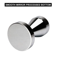 1 x RAW Customer Returns Coffee Tamper Coffee Ground Press Coffee Bean Press Chrome Plated - RRP €17.34