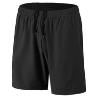 1 x RAW Customer Returns Men s Sports Shorts Quick Drying Short Pants with Zipper Pockets Black 5XL  - RRP €18.85