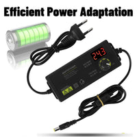 1 x RAW Customer Returns Adjustable power supply, 9-24 V universal interference power supply, adjustable power adapter with LED display 3A 9-24 V output adjustable power supply with multi-level protection - RRP €21.7