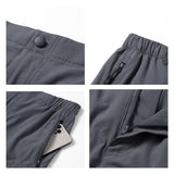 1 x RAW Customer Returns Tansozer Shorts Men Summer Quick-drying Hiking Pants Shorts Men Stretch Cargo Bermuda Sports Pants Outdoor Trekking Hiking Men Shorts Dark Gray 2XL - RRP €31.8