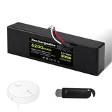 1 x RAW Customer Returns Mspalocell 6200mAh 14.8V Replacement Battery Compatible with Xiaomi Mop, Mop 2s, Mop Pro, STYTJ02YM, Battery for Xiaomi Robot Vacumm - RRP €52.07