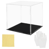 1 x RAW Customer Returns Belle Vous Transparent acrylic display case - 15 x 15 x 15cm Large acrylic boxes for display - Dustproof display case for action figures and collectibles - Plexiglass display case - Acrylic display case - RRP €15.44