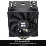 1 x RAW Customer Returns Thermalright AK90 CPU Air Cooler, 5 Heat Pipes, TL-C9B PWM Quiet Fan CPU Cooler with S-FDB Bearing, 125MM High, for AMD AM4 AM5 Intel 1700 1150 1151 1155 1156 1200 2066, PC Cooler - RRP €22.52