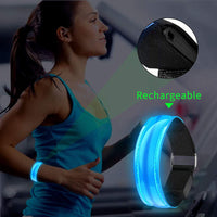 49 x Brand New AivaToba Led Armband Jogging, 4 Pack Luminous Band Reflective Band, Reflective Luminous Bracelets Light Band Running Light Light Reflectors Children Reflector for Running Jogging Cycling Dog Walking Running - RRP €295.96