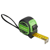 8 x Brand New TOOLZILLA 16ft 5m tape measure standard, retractable measuring tape suitable for all DIY and worksite use. Rubberized case for higher durability and comfort - RRP €316.72