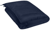 1 x RAW Customer Returns Utopia Bedding duvet 220 x 240 cm, all-year-round duvet, lightweight duvet with polyester filling, microfiber sleeping blanket navy blue  - RRP €34.51