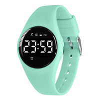 1 x RAW Customer Returns BEN NEVIS Digital Children s Watch Boys and Girls Sports Outdoor Waterproof Wristwatch with LED Light, Alarm Clock, Stopwatch, Date, Fitness Tracker Watch with Pedometer, Distance Silicone Strap Light Green - RRP €24.99