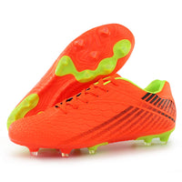 1 x RAW Customer Returns Hawkwell Men s High Top Spike Cleats Football Boots, Color Orange, 42 EU - RRP €58.8