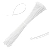 1 x RAW Customer Returns Typicshop Plastic cable ties 3.6mm x 200mm - White plastic clamps, 100 units - RRP €6.94