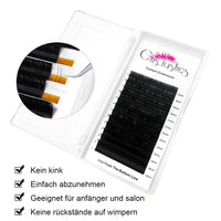 1 x Brand New Professional Eyelash Extension Individual Eyelashes Eyelash Extensions Eyelash to Eyelash False Eyelashes 0.05 thickness C Curl MIX 20-25mm Natural Black Professional Classic Eyelash Extension C-0.05, MIX20-25  - RRP €15.6