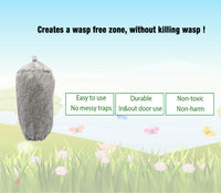 1 x RAW Customer Returns Plai nonwoven fabric wasp nest dummy, wasp deterrent without poison, wasp repellent, artificial wasp nest to keep wasps away from the garden - 2 pieces - RRP €26.4