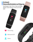 1 x RAW Customer Returns TOOBUR Fitness Tracker Activity Tracker with Heart Rate Monitor Sleep Tracker Watch 14 Sports Modes Sports Watch Ip68 Waterproof Pedometer Bracelet Android iOS Compatible Fitness Watch for Men Women - RRP €40.33