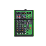 1 x RAW Customer Returns D Debra Professional Audio Mixer with 99 DSP Digital Effects, 4 Channels, USB MP3 Input, 48V Phantom Power, for DJ Console, Home, Karaoke and Recording Studio DI-4UX  - RRP €129.0