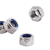 1 x RAW Customer Returns MOGADEE DIN985 hexagon nuts M8, 20 pieces lock nuts stainless steel, self-locking nuts stop nut, standard A2 V2A M8 nut, hexagon stainless steel nut stop nuts lock nuts - RRP €6.04