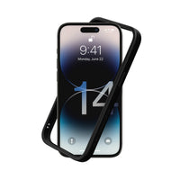 1 x RAW Customer Returns RhinoShield Bumper Case Compatible with iPhone 14 Pro CrashGuard NX - Shock-absorbing protective case in a slim design - 3.5 meter drop protection - Black - RRP €27.0