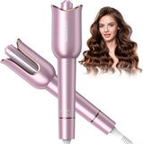 1 x RAW Customer Returns Automatic Curling Iron, Uoozi Electric Automatic Curling Iron Large Curls, with 3 Temperature Settings, Fast Heating, Scalding Protection for Hairstyle Design - RRP €37.55