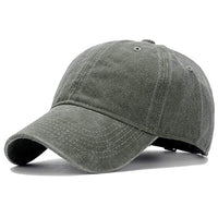 1 x RAW Customer Returns Wennmole Unisex Adult Baseball Hat Washed Cotton Adjustable Baseball Cap Hats Summer Sun Hat Army Green  - RRP €24.0