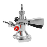 1 x RAW Customer Returns Type A tap beer keg G5 8 thread keg flat keg keg closure tap head beer tap 304 stainless steel beer tap for bars restaurants family celebrations - RRP €45.37