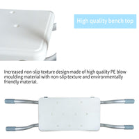 1 x RAW Customer Returns Bathtub seat, extendable 72-82cm bathtub boards, load capacity 136 kg bathtub seat, bath seat adjustable for the tub bathtub accessories comfortable - RRP €45.99