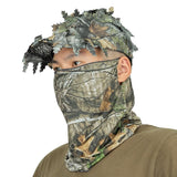 1 x Brand New Tongcamo Hunting Mask, Camouflage Gloves, Sleeves for Men Women, Camouflage Tree Duck Turkey, 6 Pcs Hunting Accessories - RRP €27.6