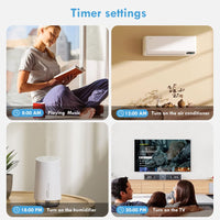 1 x RAW Customer Returns eMylo Universal Remote Control TV Hub, Tuya Wifi IR RF Smart Home Remote Control Universal All-in-One Hub, for Smart Home TV, STB, Air Conditioner, Curtain Motor Compatible with Alexa - RRP €27.17